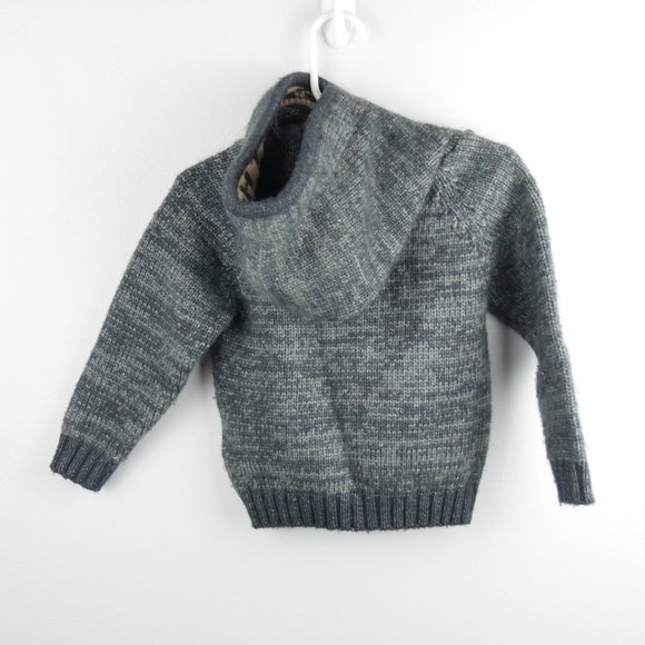 Mayoral Dark Grey Sweater Hoodie with Patch Eight Hood Designed in Spain 2 2T - Picture 10 of 10